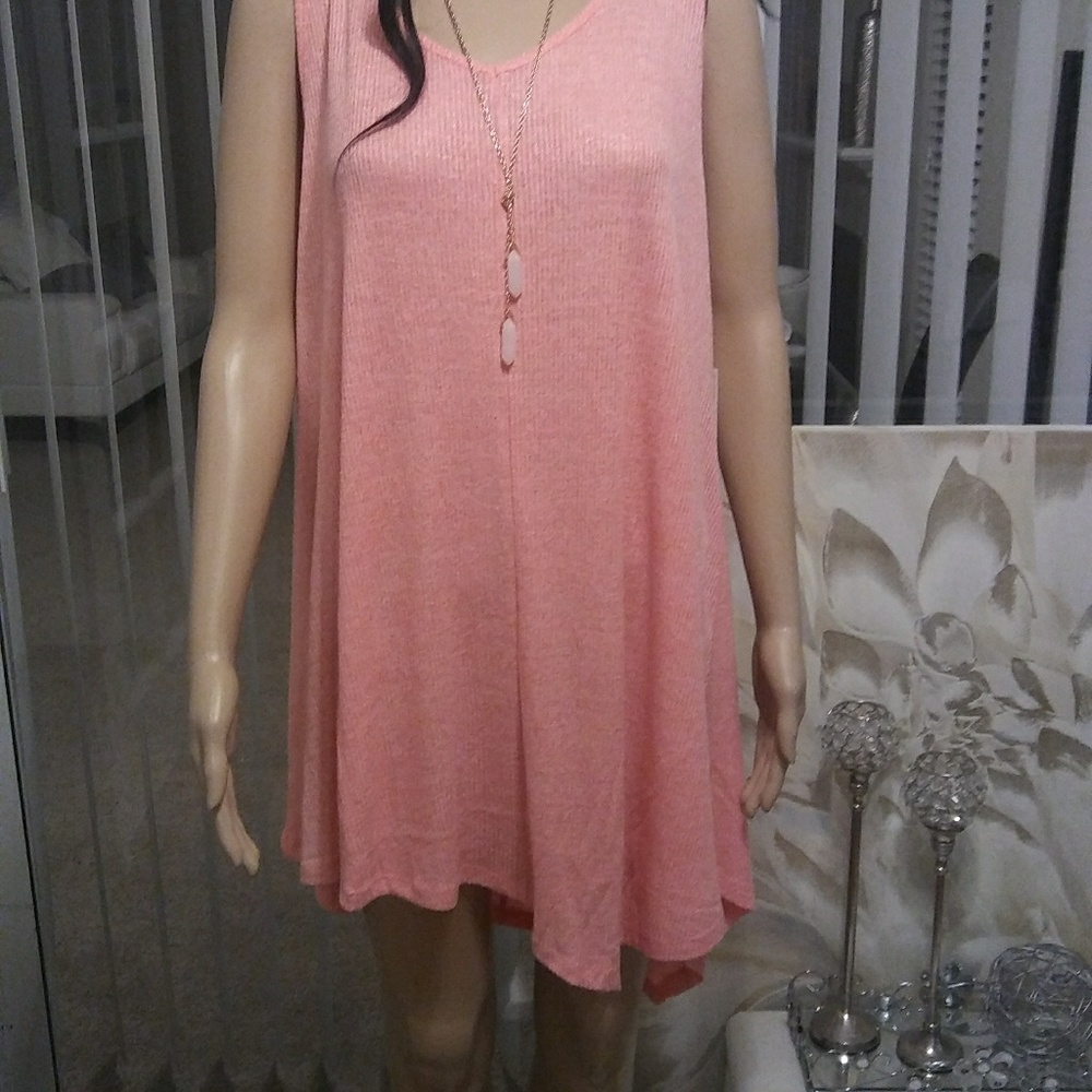 "More2Love"Blushing Pink sleek Top